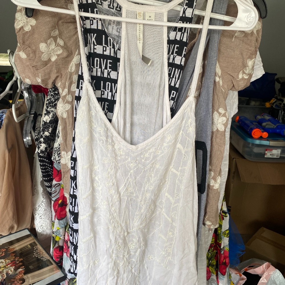 White tank too